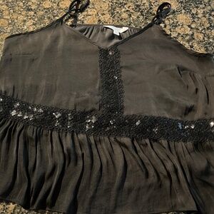LC Lauren Conrad Sequin Cami Yop